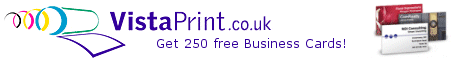 Vistaprint: Get 250 Free Business Cards